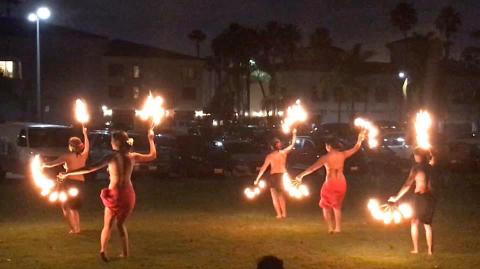 Polynesian Fire Dancers